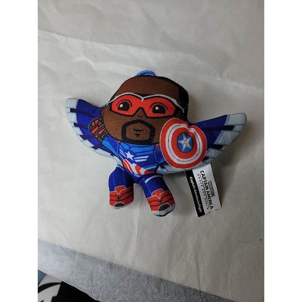 2024 McDonald's Happy Meal Plush Toy Captain America Brave New World Sam Wilson